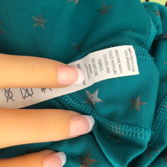 Star Print Activewear Leggings - Picture 6 of 6